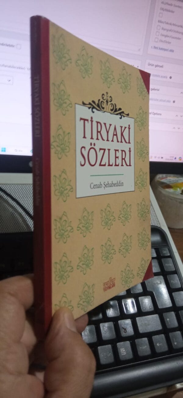 TİRYAKİ SÖZLERİ/Cenab ŞEHABEDDİN