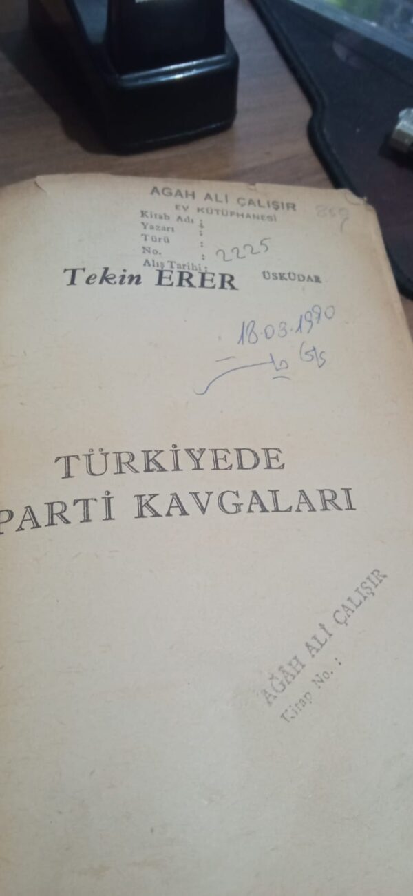 TÜRKİYE'DE PARTİ KAVGALARI/Tekin ERER - Görsel 5