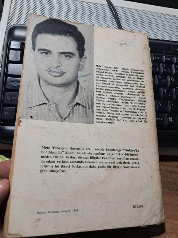 Türkiye'de Sol Akımlar (1908-1925)/Mete TUNÇAY - Görsel 2