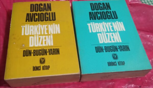 TÜRKİYE'NİN DÜZENİ(DÜN-BUGÜN-YARIN)1-2 Cilt Takım/Doğan AVCIOĞLU
