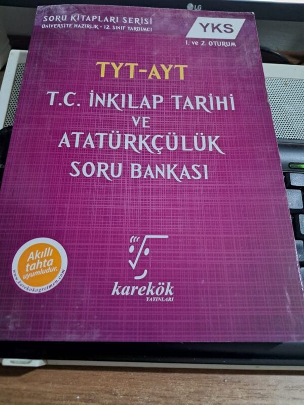 TYT-AYT T.C.İNKILÂP TARİHİ VE ATATÜRKÇÜLÜK SORU BANKASI/Fatih DUMANGÖZ