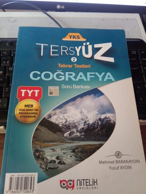 TYT TERSYÜZ COĞRAFYA 1-2 KONU-TEKRAR TESTLERİ VE SORU BANKASI /M.BARANAYDIN-Y.AYDIN - Görsel 2