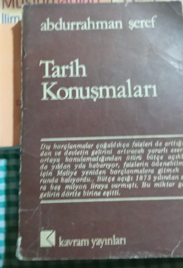 Tarih Konuşmaları/Abdurrahman Şeref