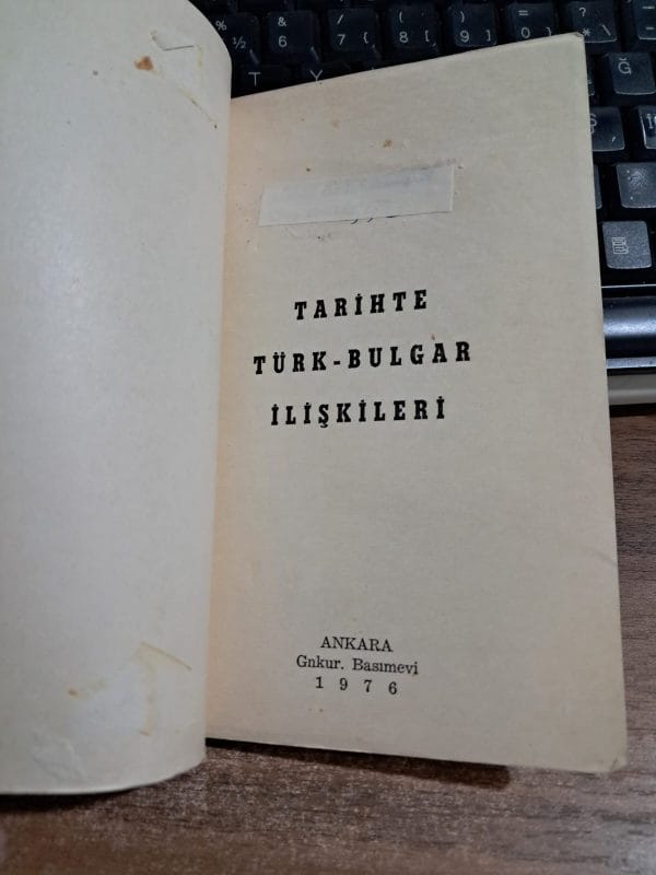 TARİHTE TÜRK-BULGAR İLİŞKİLERİ/GENELKURMAY - Görsel 2