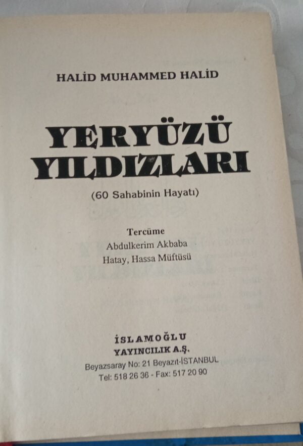 YERYÜZÜ YILDIZLARI(60 Sahabinin Hayatı)/Halid Muhammed HALİD - Görsel 2