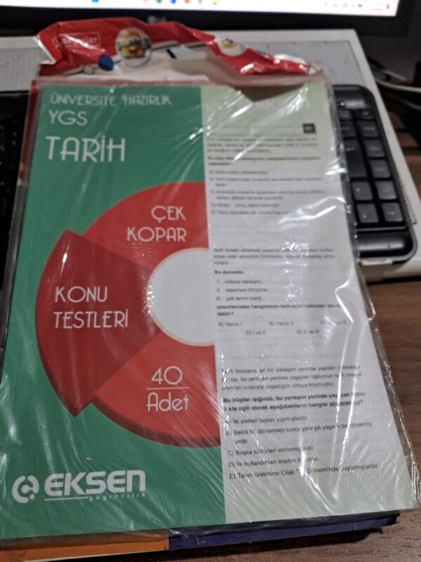 YGS TARİH KONU TESTLERİ (40 Adet)/Eksen Yayınları