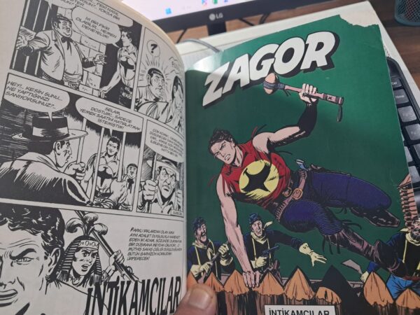ZAGOR-Çizgi Roman /G.NOLITTA-F.DONATELLI - Görsel 2
