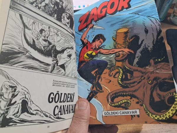 ZAGOR-Çizgi Roman /G.NOLITTA-F.DONATELLI - Görsel 4