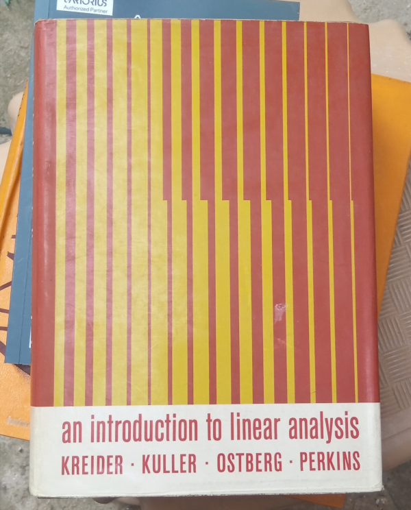 an introduction to linear anlysis/Kreıder-Kuller-Ostberg