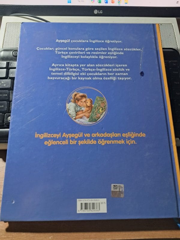 Ayşegül ile İngilizce Öğreniyorum-Resimler eşliğinde 1000 sözcük/Sylvie DECAUX - Görsel 2