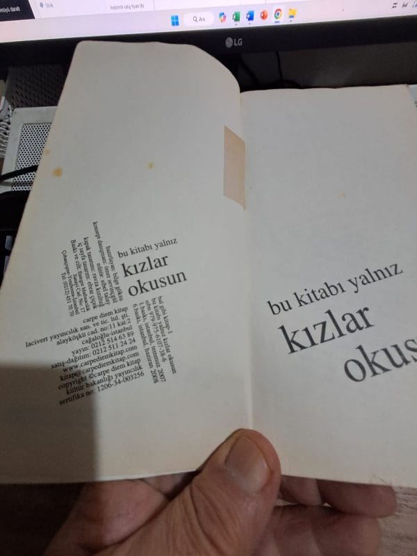 Bu Kitabı Yalnız Kızlar-Erkekler Okusun/ Bilge GÖKSU - Görsel 2
