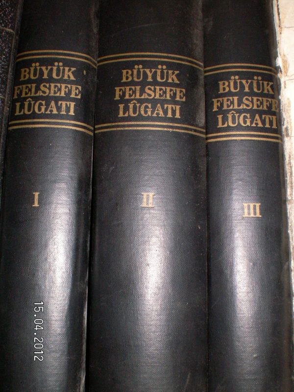 BÜYÜK FELSEFE LÜGATI(3 Cilt Takım)-Mustafa Namık ÇANKI