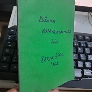 DÜNYA ANAYASALARINDA DİN/Bekir BERK