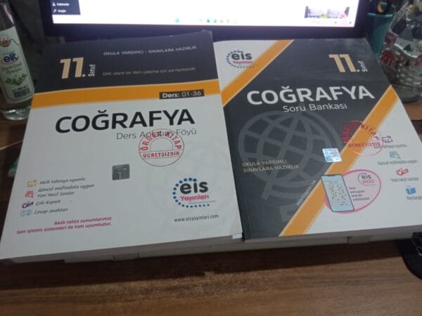 eis Yayınları 11.SINIF COĞRAFYA DERS ANLATIM FÖYÜ VE SORU BANKASI(2 KİTAP)