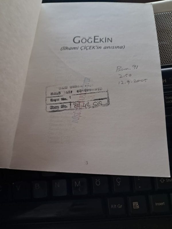 GÖĞEKİN-İlhami Çiçek'in Anısına/Kolektif - Görsel 2