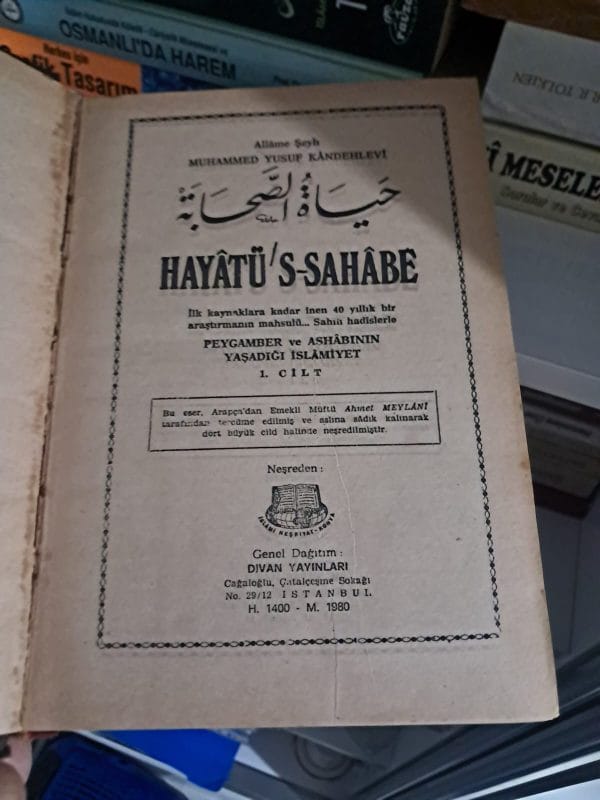 HAYÂTÜ'S-SAHÂBE(4 Cilt Takım)/M. Yusuf KANDEHLEVİ - Görsel 3